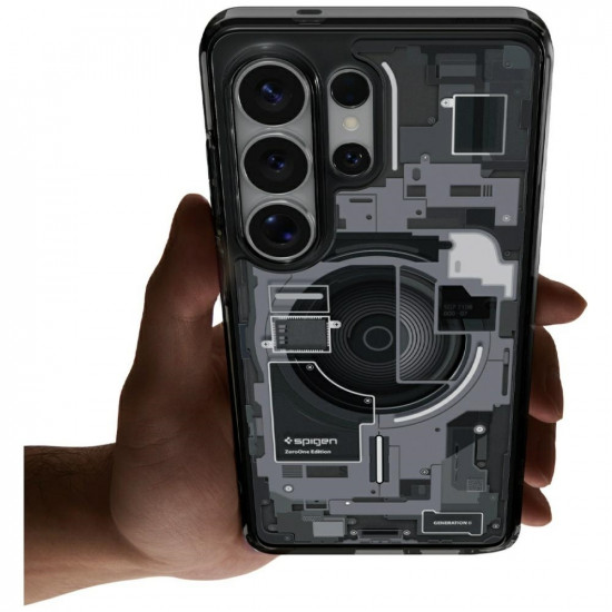 Spigen Ultra Hybrid Mag MagSafe case for Samsung Galaxy S26 Ultra zero one black