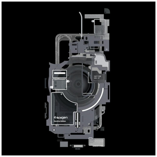 Spigen Ultra Hybrid Mag MagSafe case for Samsung Galaxy S26 Ultra zero one black