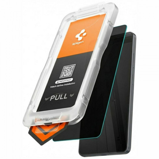 Spigen Glas.TR "EZ FIT PRO AC" Privacy Tempered Glass for Samsung Galaxy S26