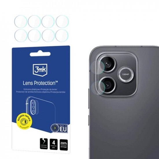 3mk Lens Protection (4 pack) Honor 600 Lite Clear