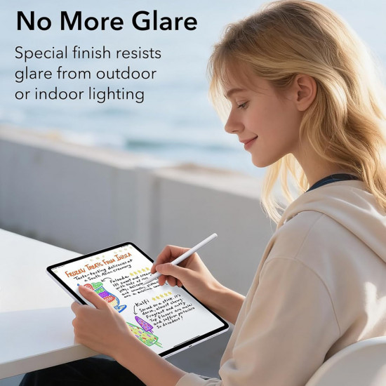 ESR Paper Feel UltraFit Tray (2 pack) iPad 10 (2022) 10.9 / 11 (2025) / 12 (2026) Clear ESR Paper Feel UltraFit Tray (2 pack) iPad 10 (2022) 10.9 / 11 (2025) / 12 (2026) Clear