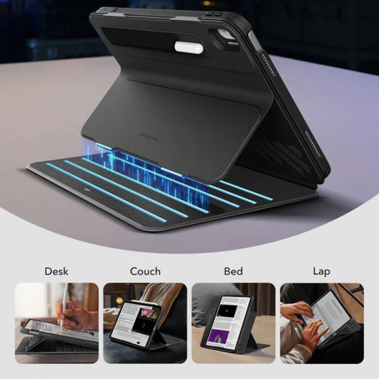 ESR Shift Magnetic iPad 10 (2022) 10.9 / 11 (2025) / 12 (2026) Black