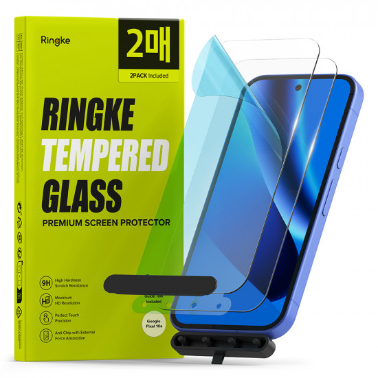 Ringke Tempered Glass Google Pixel 10a (2 pack) Clear Ringke Tempered Glass Google Pixel 10a (2 pack) Clear