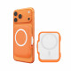 Spigen Magnetic Wallet TinTap MagFit+ (AFA11380) MagSafe, Easy Access, Minimalist Construction Orange
