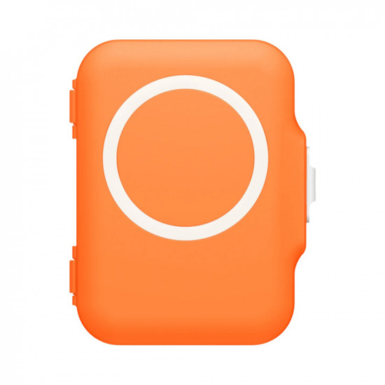 Spigen Magnetic Wallet TinTap MagFit+ (AFA11380) MagSafe, Easy Access, Minimalist Construction Orange