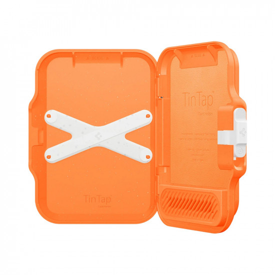 Spigen Magnetic Wallet TinTap MagFit+ (AFA11380) MagSafe, Easy Access, Minimalist Construction Orange