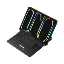 Spigen Slim Fold Laptop Stand LD201 S8 (AMP11117) Foldable, Slim, Stable, Anti Slip, Non Adhesive, Up to 16" Black Spigen Slim Fold Laptop Stand LD201 S8 (AMP11117) Foldable, Slim, Stable, Anti Slip, Non Adhesive, Up to 16" Black