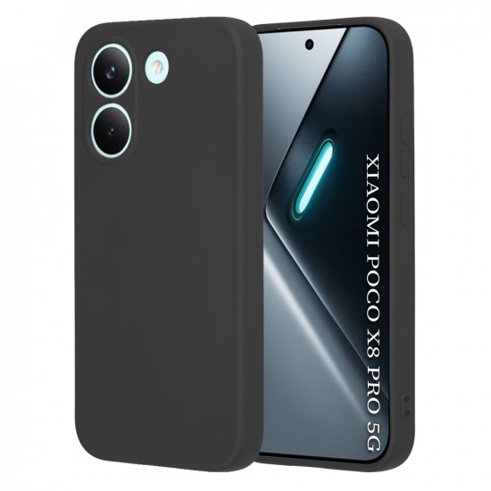 Techsuit SoftFlex Xiaomi Poco X8 Pro Black Techsuit SoftFlex Xiaomi Poco X8 Pro Black
