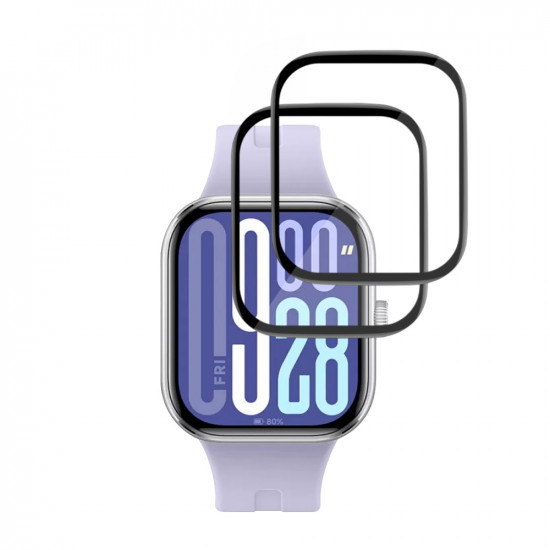 Techsuit Nano Flex (2 pack) Xiaomi Redmi Watch 5 Black