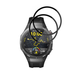 Techsuit Nano Flex (2 pack) Huawei Watch GT 5 Pro 46mm Black