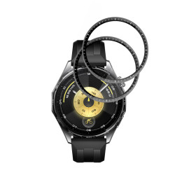 Techsuit Nano Flex (2 pack) Huawei Watch GT 6 46mm Black