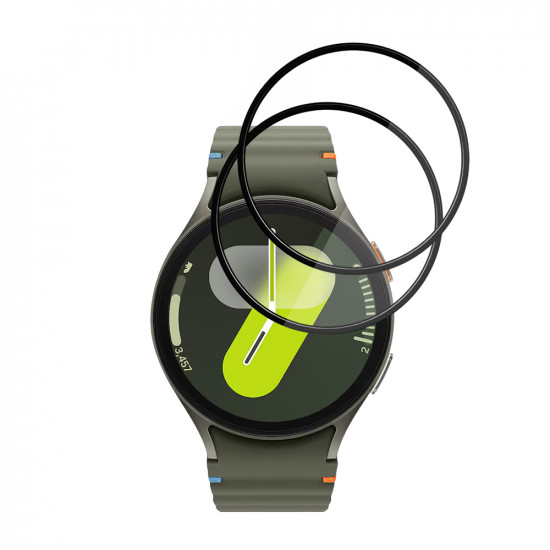 Techsuit Nano Flex (2 pack) Samsung Galaxy Watch7 44mm Black