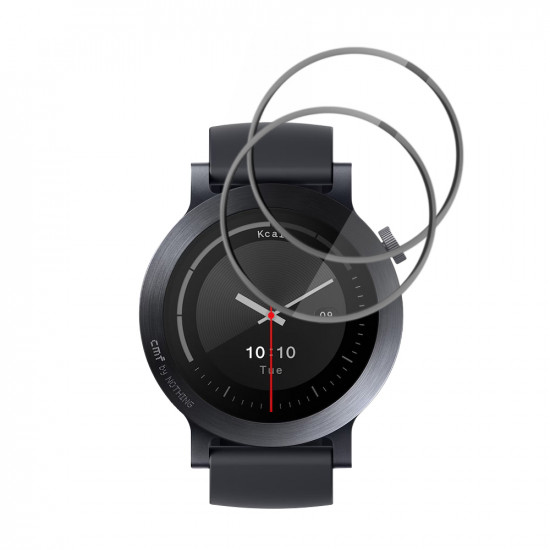 Techsuit Nano Flex (2 pack) Nothing CMF Watch 3 Pro Black