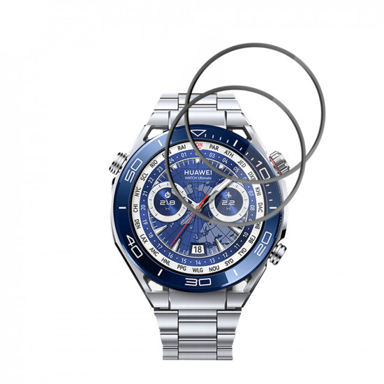 Techsuit Nano Flex (2 pack) Huawei Watch Ultimate / Ultimate 2 Black Techsuit Nano Flex (2 pack) Huawei Watch Ultimate / Ultimate 2 Black