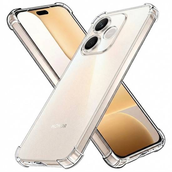 Techsuit Shockproof Clear Silicone Honor 600 Lite Clear Techsuit Shockproof Clear Silicone Honor 600 Lite Clear