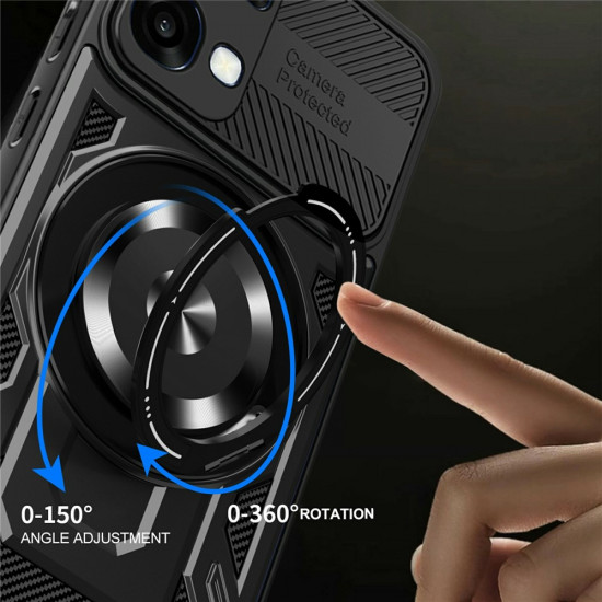 Techsuit RuggedCam Oppo A6x 4G / A6x 5G Black Techsuit RuggedCam Oppo A6x 4G / A6x 5G Black