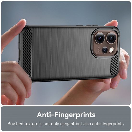 Techsuit Carbon Silicone Oppo Reno15 Pro Max Black