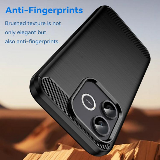 Techsuit Carbon Silicone Honor 600 Lite Black Techsuit Carbon Silicone Honor 600 Lite Black