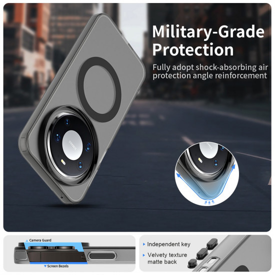 Techsuit CandyCase MagSafe Huawei Mate 80 Pro Black