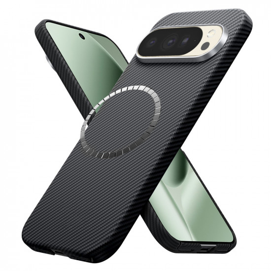 Techsuit Aramid Fiber MagSafe Google Pixel 10 Pro XL Black Techsuit Aramid Fiber MagSafe Google Pixel 10 Pro XL Black