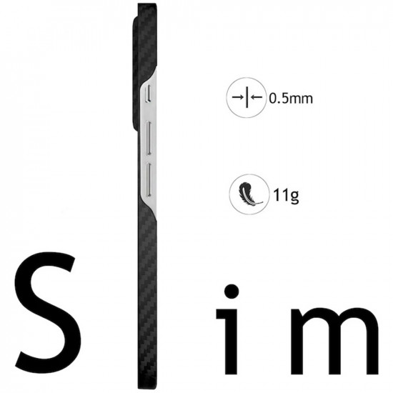 Techsuit Aramid Fiber MagSafe Xiaomi 17 Ultra Black