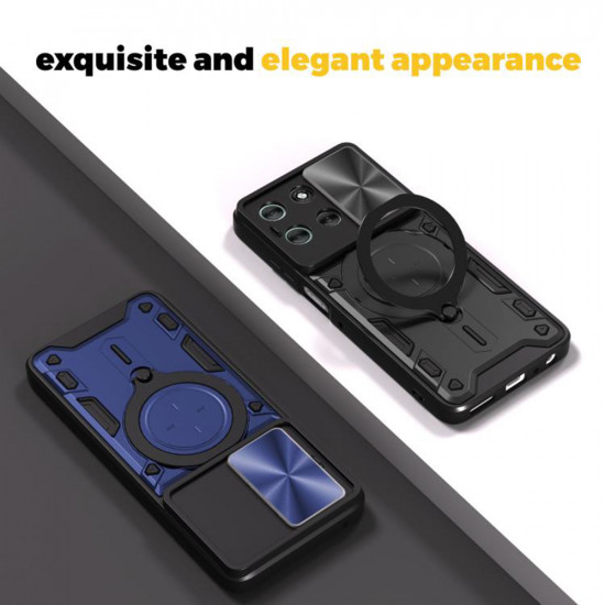 Techsuit CamGuard Pro Motorola Moto G77 / G67 Black