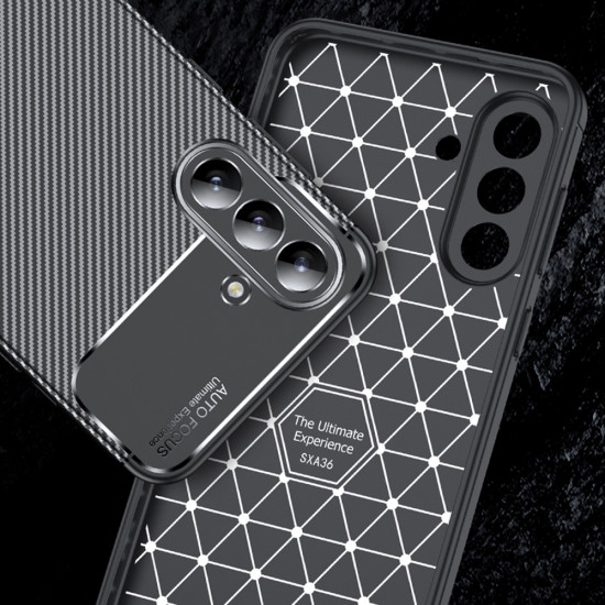 Techsuit CarbonFiber Samsung Galaxy A57 5G Black