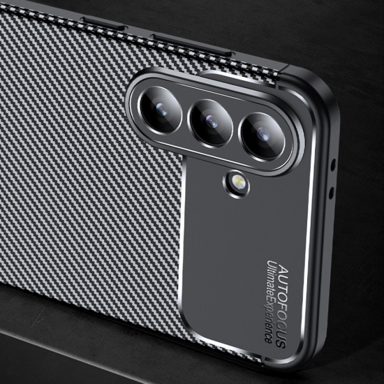 Techsuit CarbonFiber Samsung Galaxy A57 5G Black