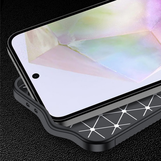 Techsuit CarbonFiber Samsung Galaxy A57 5G Black