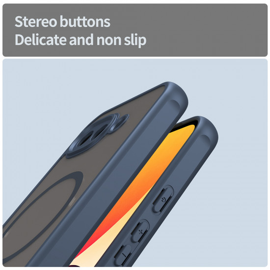 Techsuit HaloFrost II MagSafe Google Pixel 10a Navy Blue