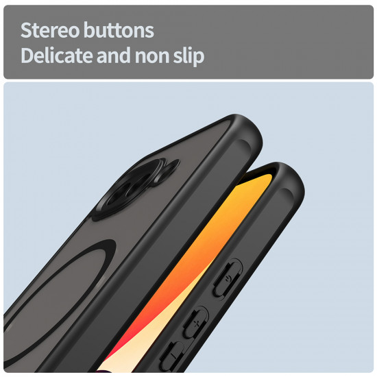 Techsuit HaloFrost II MagSafe Google Pixel 10a Black