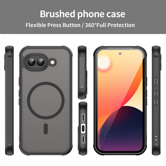 Techsuit HaloFrost II MagSafe Google Pixel 10a Black