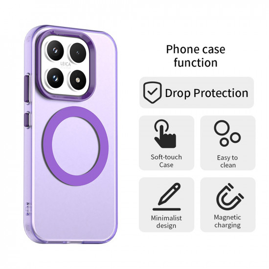 Techsuit CandyCase MagSafe Xiaomi 17 Purple Techsuit CandyCase MagSafe Xiaomi 17 Purple