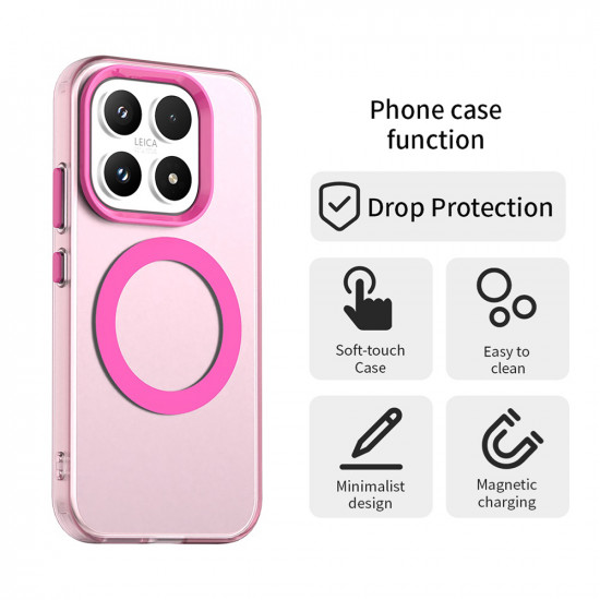 Techsuit CandyCase MagSafe Xiaomi 17 Pink Techsuit CandyCase MagSafe Xiaomi 17 Pink