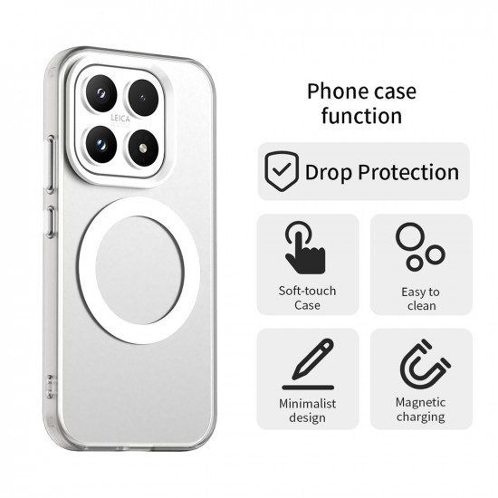 Techsuit CandyCase MagSafe Xiaomi 17 White Techsuit CandyCase MagSafe Xiaomi 17 White