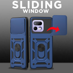 Techsuit CamShield Series Realme 16 Pro Blue