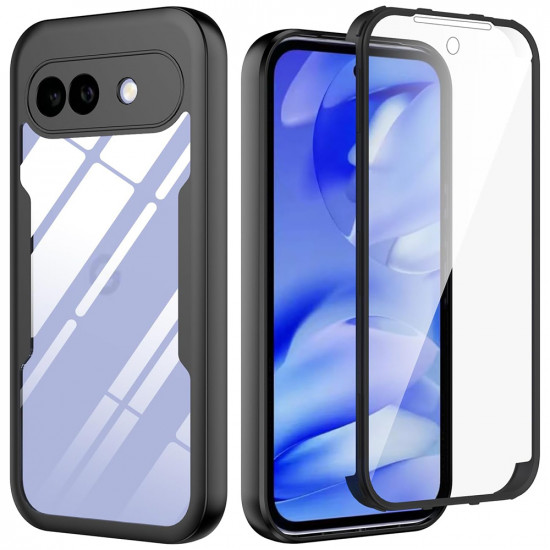 Techsuit ColorVerse 360 Series + Screen Protector Google Pixel 10a Black Techsuit ColorVerse 360 Series + Screen Protector Google Pixel 10a Black