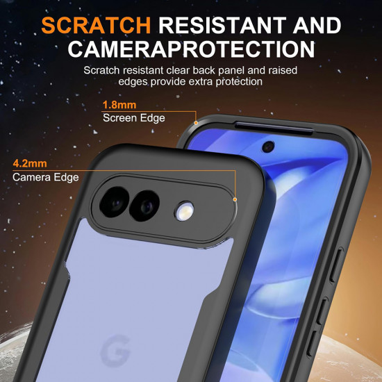 Techsuit ColorVerse 360 Series + Screen Protector Google Pixel 10a Black Techsuit ColorVerse 360 Series + Screen Protector Google Pixel 10a Black