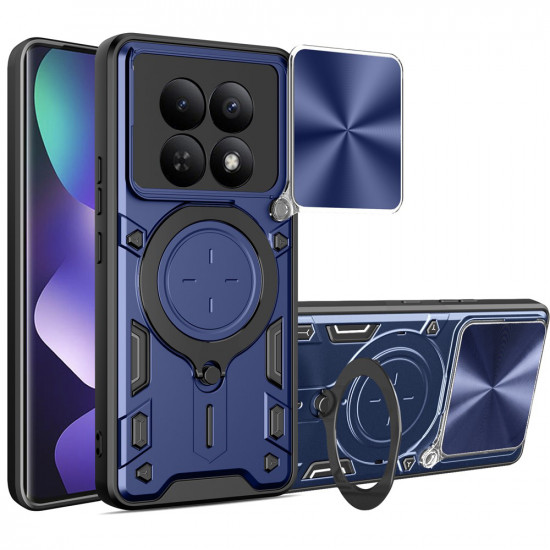 Techsuit CamGuard Pro Xiaomi Redmi Note 15 5G / Note 15 4G / Poco M8 5G Blue Techsuit CamGuard Pro Xiaomi Redmi Note 15 5G / Note 15 4G / Poco M8 5G Blue