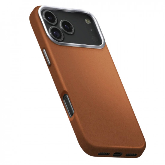 UNIQ Lyden Leatherette Case iPhone 17 Pro Brown UNIQ Lyden Leatherette Case iPhone 17 Pro Brown