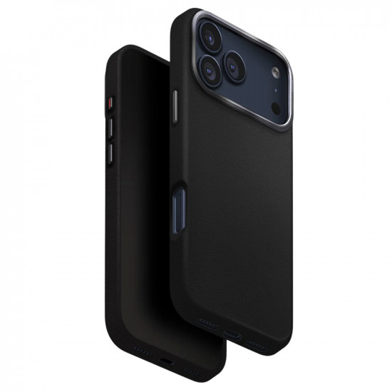 UNIQ Lyden Leatherette Case iPhone 17 Pro Black UNIQ Lyden Leatherette Case iPhone 17 Pro Black