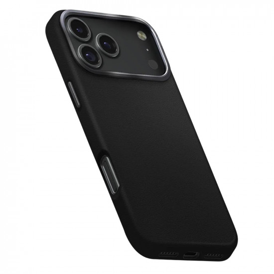 UNIQ Lyden Leatherette Case iPhone 17 Pro Black UNIQ Lyden Leatherette Case iPhone 17 Pro Black