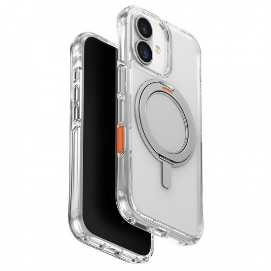 UNIQ Swivix 360° Kickstand iPhone 17 Silver UNIQ Swivix 360° Kickstand iPhone 17 Silver