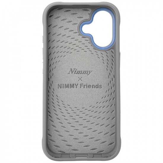Nimmy Glasses Cool Dog iPhone 17 Case Gray
