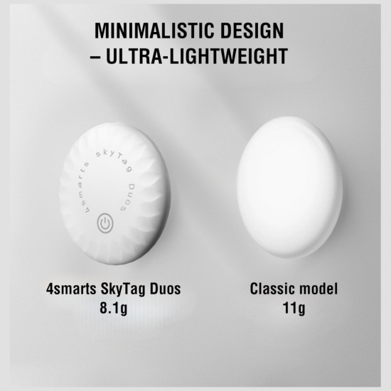 4smarts SkyTag Duos locator white 4 pcs