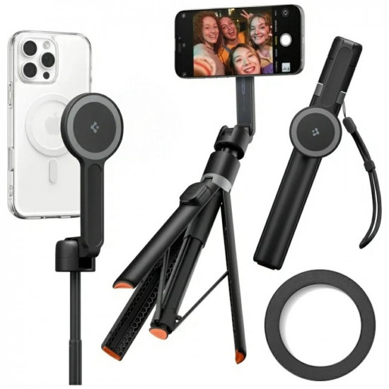 Selfiestick Spigen S581W MagSafe Bluetooth Tripod black