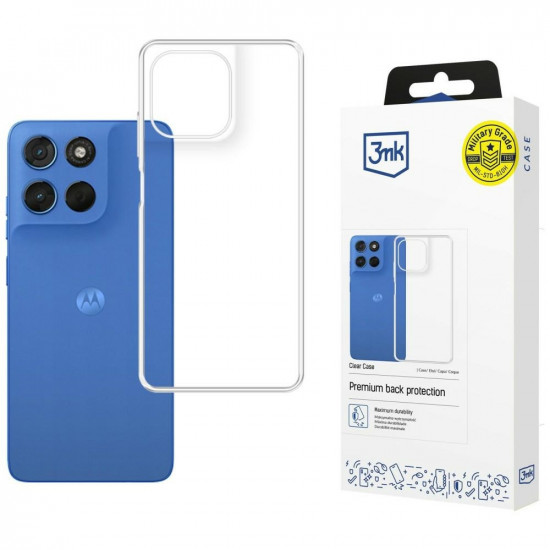 3MK Clear Case for Motorola Moto G57