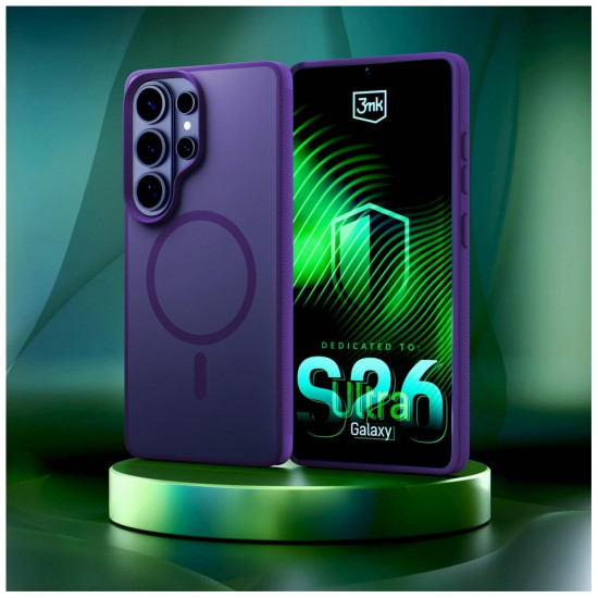 3MK Smoke MagCase for Samsung Galaxy S26 Ultra purple 3MK Smoke MagCase for Samsung Galaxy S26 Ultra purple