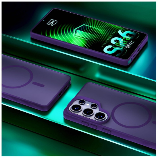 3MK Smoke MagCase for Samsung Galaxy S26 Ultra purple 3MK Smoke MagCase for Samsung Galaxy S26 Ultra purple