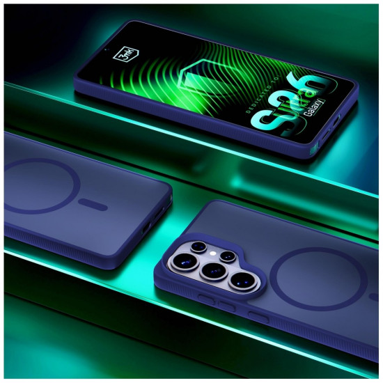 3MK Smoke MagCase for Samsung Galaxy S26 Ultra blue 3MK Smoke MagCase for Samsung Galaxy S26 Ultra blue